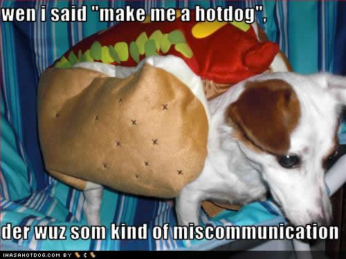 Make me a hotdog